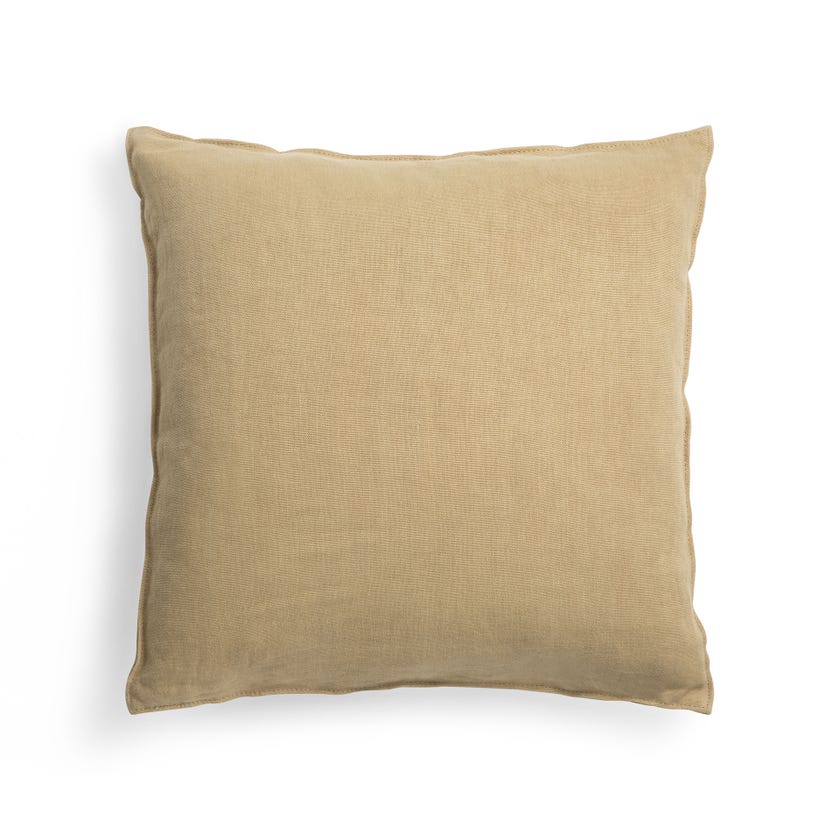 Lin cushion cover - Ginger - square Lin cushion cover - Ginger - square