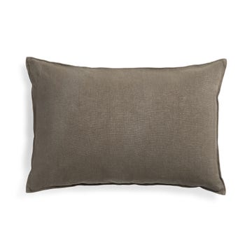 Housse de coussin lin - Grey - lumbar