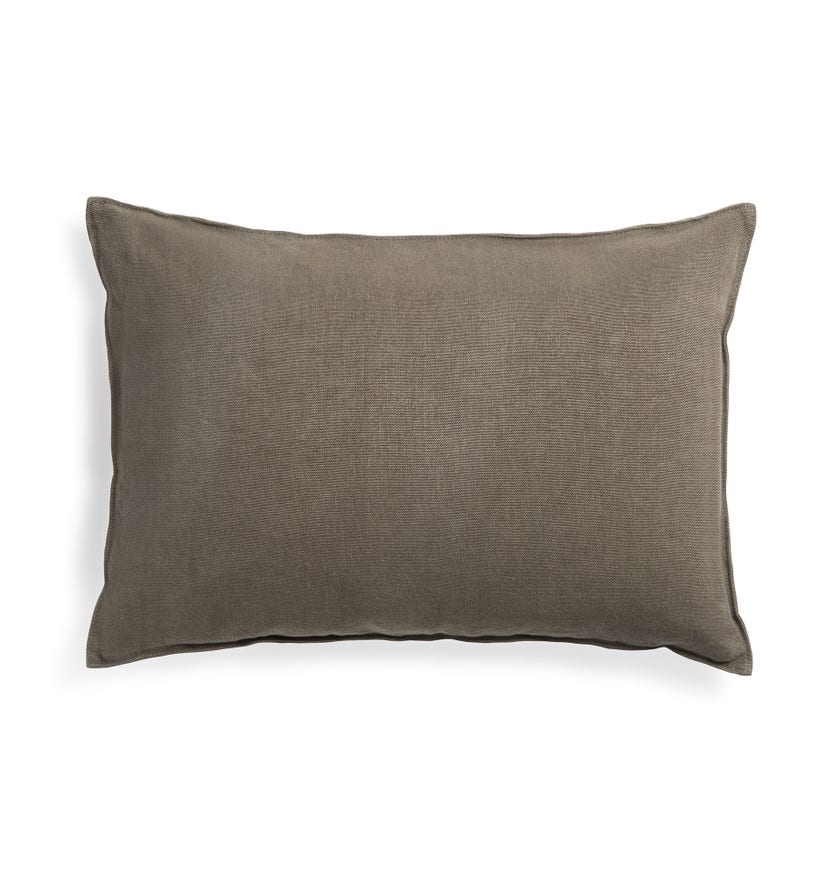 Housse de coussin lin - Grey - lumbar