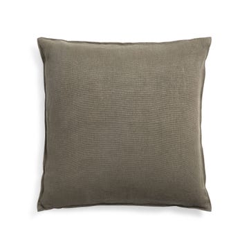 Lin cushion cover - Grey - square