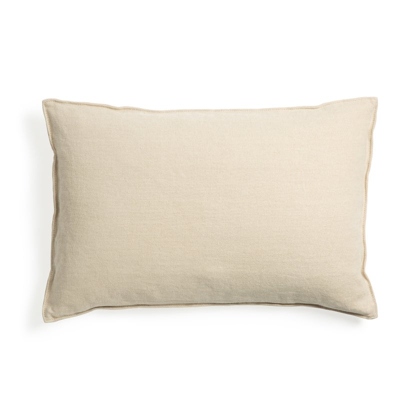 Lin cushion cover - Sand - lumbar Lin cushion cover - Sand - lumbar