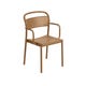 Fauteuil de table LINEAR STEEL, Orange