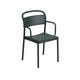 Fauteuil de table LINEAR STEEL de Muuto, Dark green