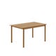 Table de jardin LINEAR STEEL, 140 cm, Orange