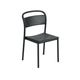 Chaise LINEAR STEEL de Muuto, Noir