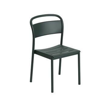 Chaise LINEAR STEEL de Muuto, Dark Green Chaise LINEAR STEEL de Muuto, Dark Green