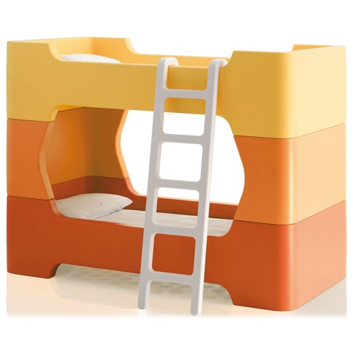LIT SIMPLE BUNKY, Orange clair de MAGIS COLLECTION ME TOO LIT SIMPLE BUNKY, Orange clair de MAGIS COLLECTION ME TOO