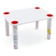 Bureau LITTLE FLARE de Magis Collection Me Too, Plateau blanc