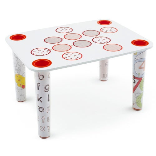 Bureau LITTLE FLARE de Magis Collection Me Too, Plateau Circle Bureau LITTLE FLARE de Magis Collection Me Too, Plateau Circle