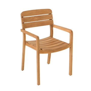 Fauteuil LODGE de Vlaemynck, Teck Fauteuil LODGE de Vlaemynck, Teck