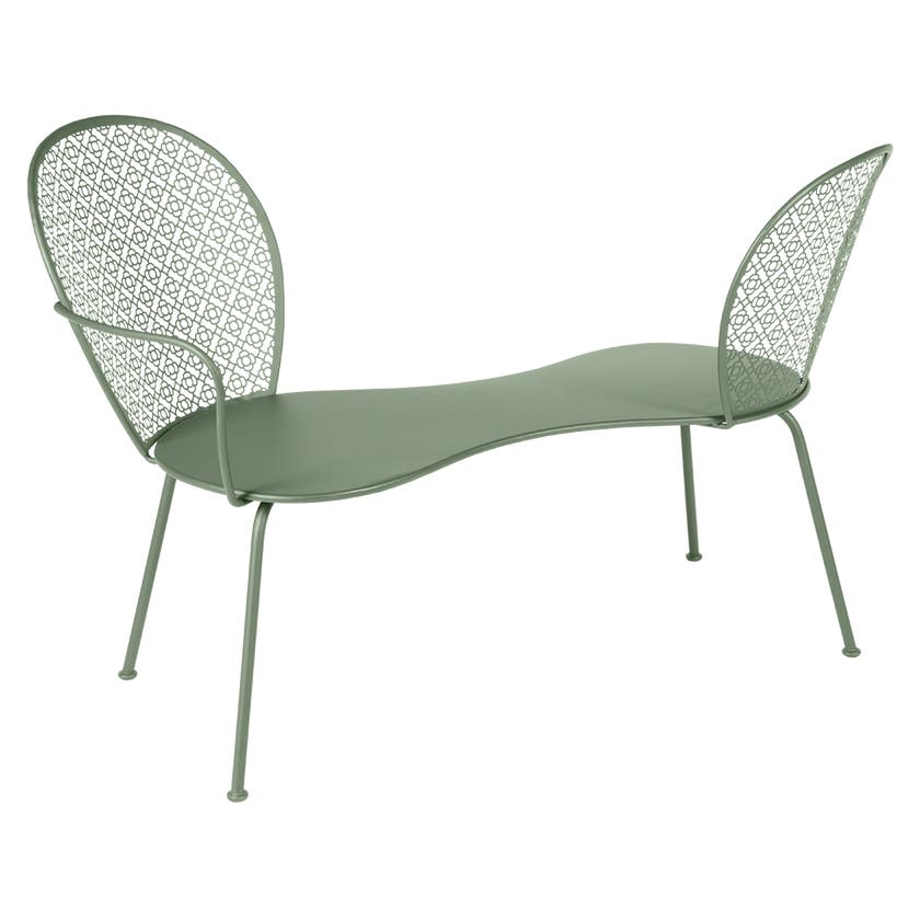 Banquette Conversation LORETTE de Fermob, Cactus Banquette Conversation LORETTE de Fermob, Cactus