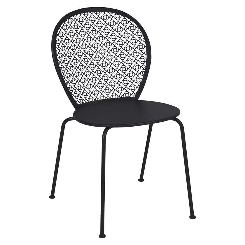 Chaise LORETTE de Fermob, Réglisse Chaise LORETTE de Fermob, Réglisse