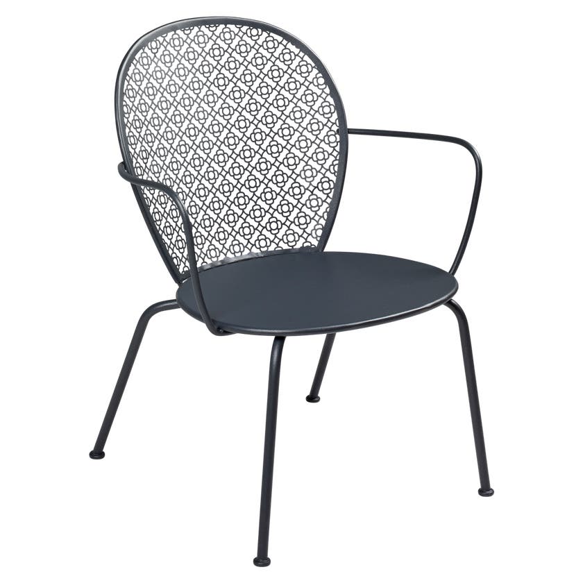Fauteuil Bas LORETTE, Carbone Fauteuil Bas LORETTE, Carbone