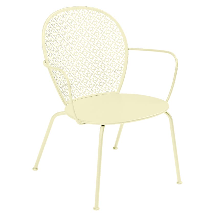 Fauteuil Bas LORETTE, Citron givré Fauteuil Bas LORETTE, Citron givré