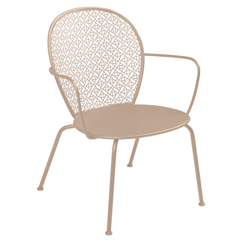 Fauteuil Bas LORETTE, Muscade Fauteuil Bas LORETTE, Muscade