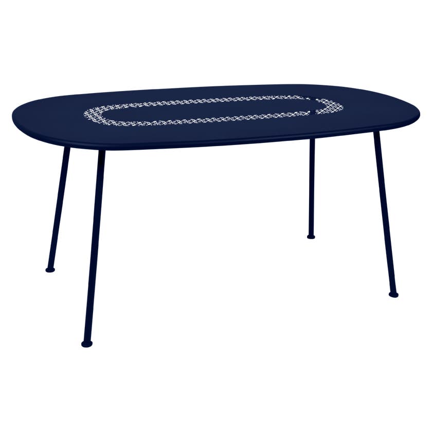 Table ovale LORETTE 160 x 90 cm de Fermob, Orange confite Table ovale LORETTE 160 x 90 cm de Fermob, Orange confite