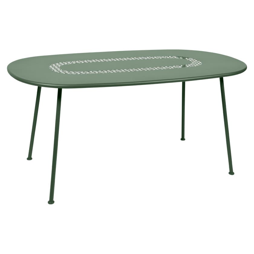 Table ovale LORETTE 160 x 90 cm de Fermob, Cactus Table ovale LORETTE 160 x 90 cm de Fermob, Cactus