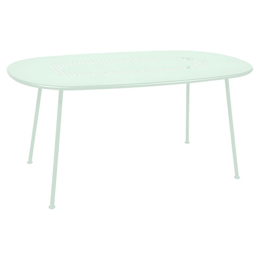 Table ovale LORETTE 160 x 90 cm de Fermob, Menthe glaciale Table ovale LORETTE 160 x 90 cm de Fermob, Menthe glaciale