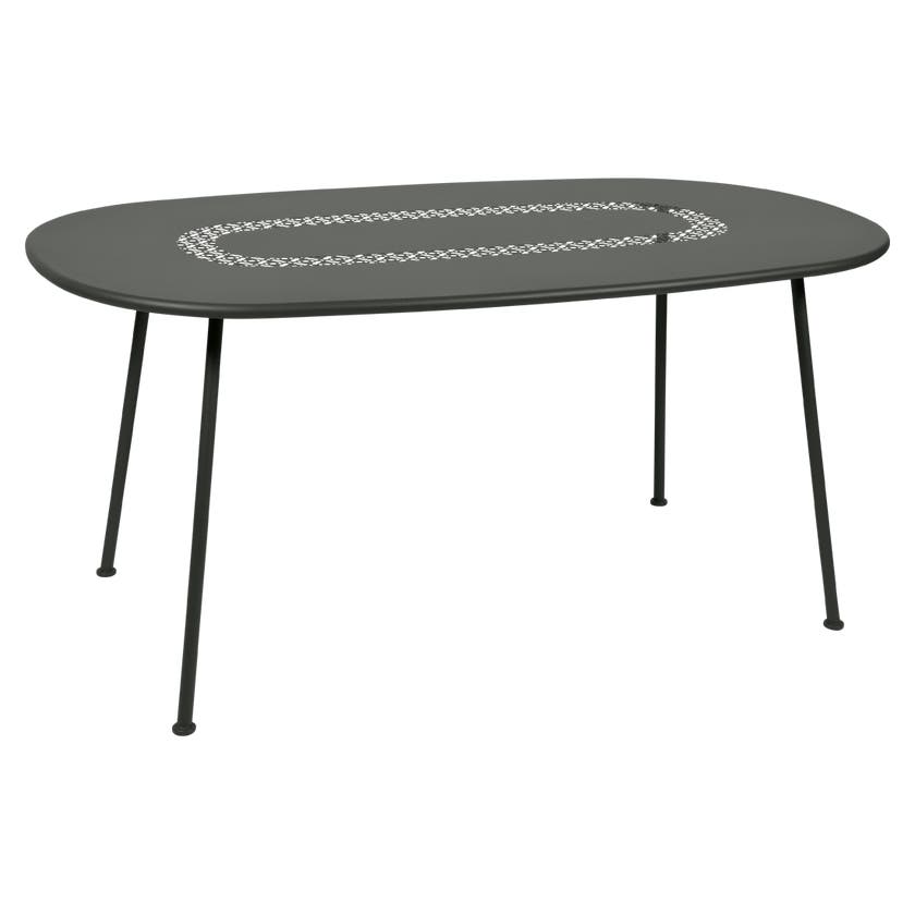 Table ovale LORETTE 160 x 90 cm de Fermob, Romarin Table ovale LORETTE 160 x 90 cm de Fermob, Romarin