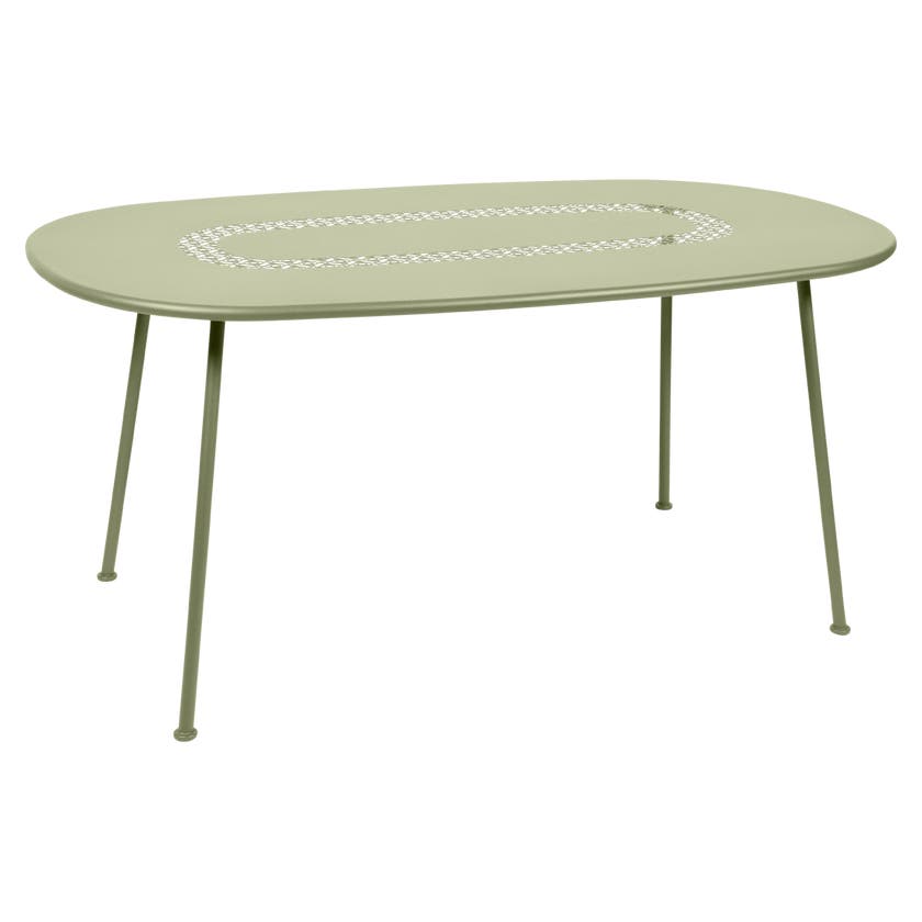 Table ovale LORETTE 160 x 90 cm de Fermob, Tilleul Table ovale LORETTE 160 x 90 cm de Fermob, Tilleul