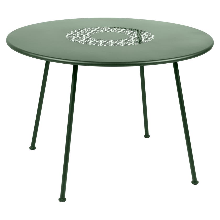 Table ronde LORETTE Ø.110 cm de Fermob, Cactus Table ronde LORETTE Ø.110 cm de Fermob, Cactus
