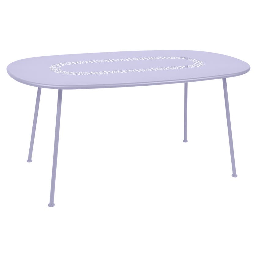 Table ovale LORETTE 160 x 90 cm de Fermob, Guimauve Table ovale LORETTE 160 x 90 cm de Fermob, Guimauve