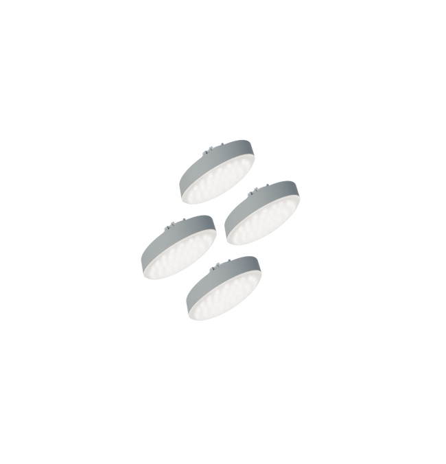 Spot OSYRION pour parasol de Glatz, Set de 4 avec télécommande 