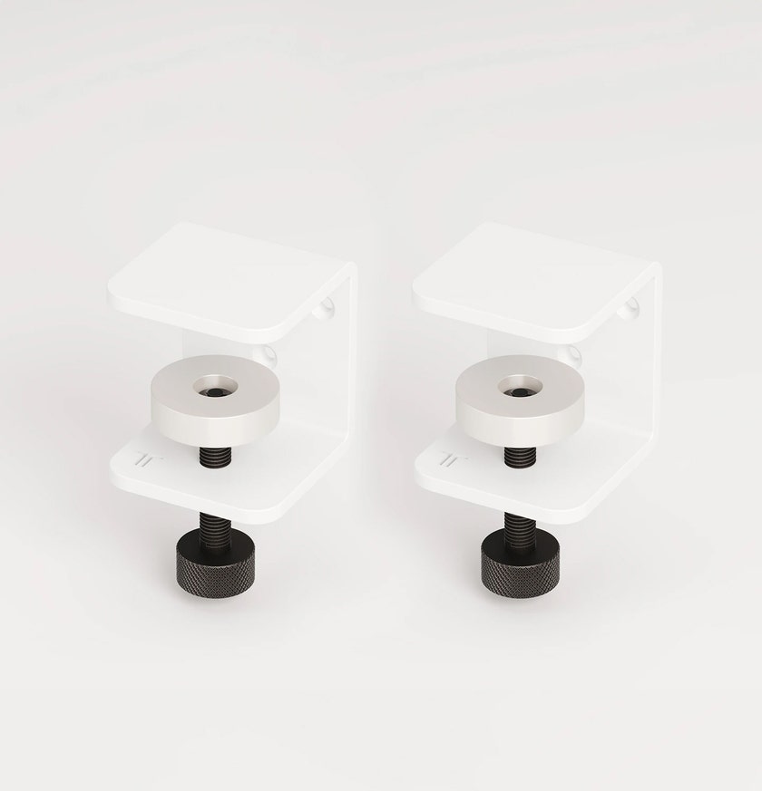 Lot de 2 accroches murales BRACKET - Blanc Nuage