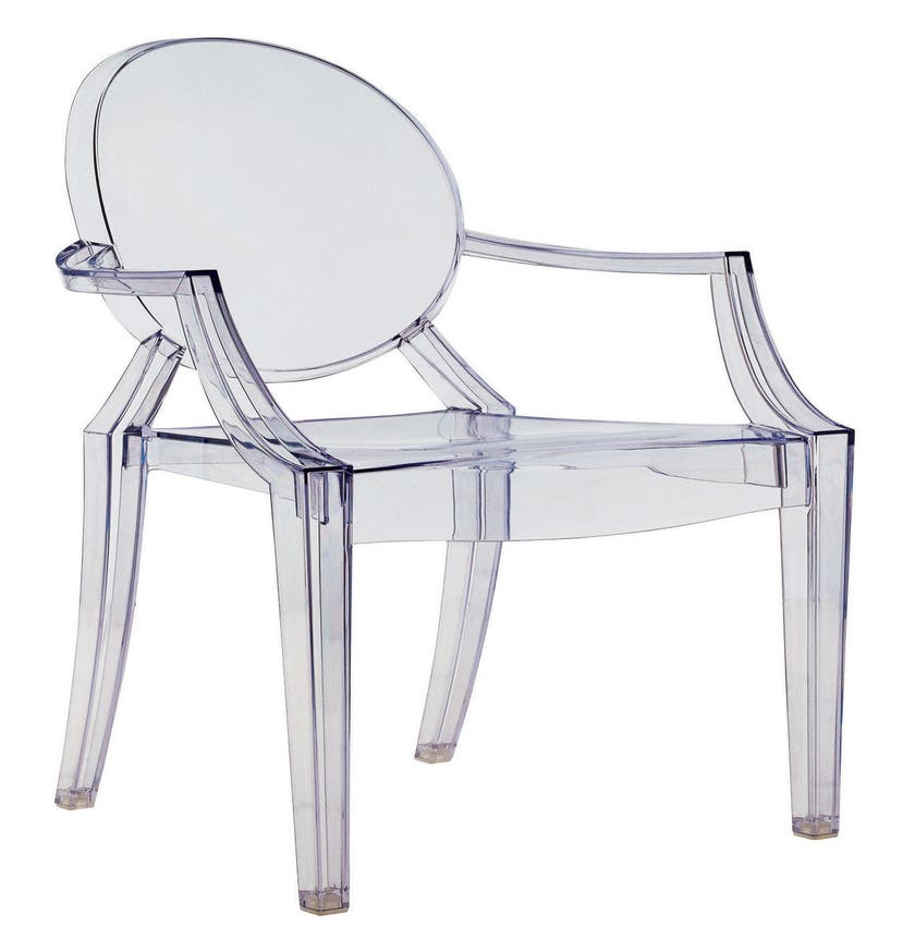 Fauteuil LOUIS GHOST de Kartell, Bleu ciel