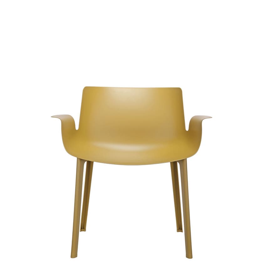 Fauteuil PIUMA de Kartell, Moutarde