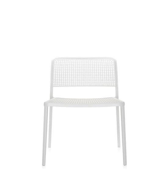 Chaise AUDREY de Kartell, Blanc blanc