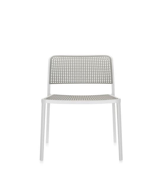 Chaise AUDREY de Kartell, Gris clair