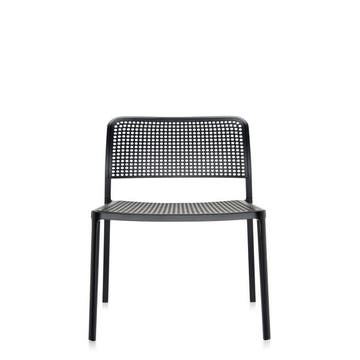 Chaise AUDREY de Kartell, Noir-Noir