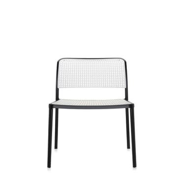 Chaise AUDREY de Kartell, Noir et blanc