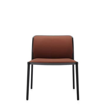 Chaise AUDREY SOFT de Kartell, Marron, Structure noire