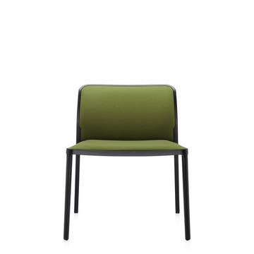 Chaise AUDREY SOFT de Kartell, Vert acide, Structure noire