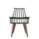 Chaise COMBACK , Noir-chêne 