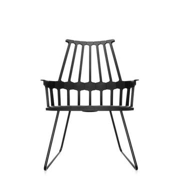 Chaise COMBACK de Kartell, Noir