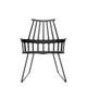 Chaise COMBACK de Kartell, Noir