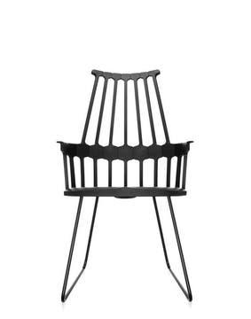 Chaise COMBACK de Kartell, Noir Chaise COMBACK de Kartell, Noir