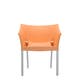 Fauteuil DR.NO de Kartell, Orange clair 