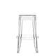 Tabouret H.75 CHARLES GHOST, Cristal
