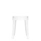 Tabouret L.46 X H.46 CHARLES GHOST, Blanc