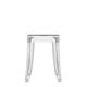 Tabouret L.46 X H.46 CHARLES GHOST, Cristal