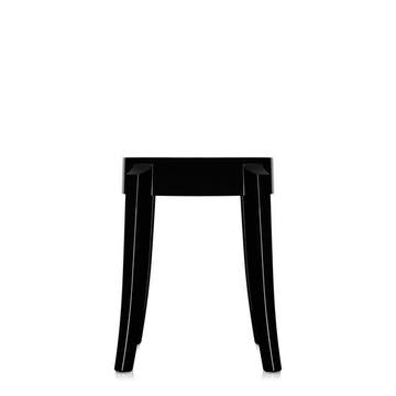 Tabouret L.46 X H.46 CHARLES GHOST de Kartell, Noir