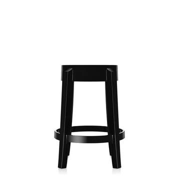Tabouret H.65 CHARLES GHOST de Kartell, Noir
