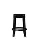 Tabouret H.65 CHARLES GHOST, Noir