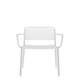 Fauteuil AUDREY, Blanc blanc