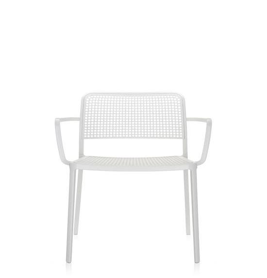 Fauteuil AUDREY de Kartell, Blanc blanc
