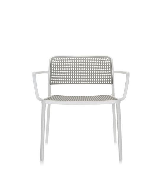 Fauteuil AUDREY de Kartell, Gris clair